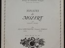 ALFRED LOEWENGUTH / FRANCOISE DOREAU - Sonates de Mozart - LP FAR 02