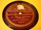 JAZZ ELEUTERIO YRIBARREN JAZZ My Blue Heaven DISCO NACIONAL ARGENTINA 8170