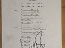 Paul Weller Signed That's Entertainment Sheet Music Autograph