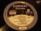 EDISON 51656 AL BERNARD On A Slow Train Through Arkansaw/VERNON DALHART Zeb EE+