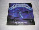 Metallica Ride the Lightning LP Elektra  LP#60396 1984 VG+ vinyl metal