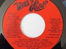 OLIVIA NEWTON JOHN + BARRY WHITE Whats It All About PROMO RADIO SHOW 45 rpm 7