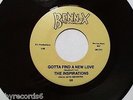THE INSPIRATIONS - GOTTA FIND A NEW LOVE / I CAN FEEL IT (SOUL 45 RPM) BENN-X