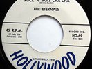 ETERNALS 45 Rock N Roll Cha-Cha / Rockin In The Jungle NEAR MINT Doo Wop mg516
