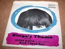 GEORGE MARTIN 45rpm Ringo's Theme/And i love her RARE U/A Sweden Beatles + PS