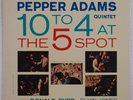 PEPPER ADAMS QUINTET w DONALD BYRD: 10 to 4 at 5 Spot RIVERSIDE Jazz Japan NM LP