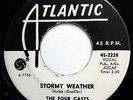 FOUR CASTS 45 Stormy Weather / Working At The.. NEAR MINT Doo Wop PROMO mg532