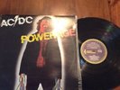 ACDC POWERAGE YELLOW BLUE LP 33 RECORD