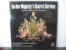 John Barry ON HER MAJESTY'S SECRET SERVICE James Bond 007 Louis Armstrong UK LP