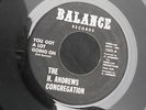 1SR BALANCE SF BAY THE H ANDREWS CONGREGATION DREW LIES & ALIBIES YOU GOT A LOT