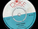 DAVE BARKER - FUNKY REGGAE / YARD BROOMS - I LOVE YOU MY BABY - DUKE