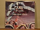 Queen  It's Late  Long Vers/Short Vers  E-45478 White label PROMO  7