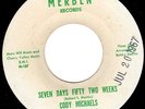 CODY MICHAELS (M-) Hear PHILLY NORTHERN SOUL 45 on MERBEN - SEVEN DAYS 52 WEEKS