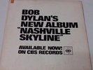 BOB DYLAN NASHVILLE SKYLINE RARE AUSSIE DISPLAY/PROMO COVER 60'S
