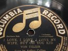 78rpm ARTHUR COLLINS I Love I Love My Wife But Oh You Kid COLUMBIA A707 NM M- E+