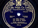 Rare HUGH A. MacDONALD 78 rpm Cape Breton Fiddle Record CELTIC 004