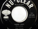 The TEEN TONES 45 Faded Love / Gypsy Boogie NU-CLEAR label DOO WOP e5542
