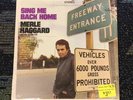 Merle Haggard & The Strangers Sing Me Back Home Country Vinyl LP Capitol Records