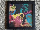 STIFF LITTLE FINGERS - HANX : FRAMED ORIGINAL CLASSIC ALBUM SLEEVE / COVER ART