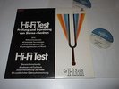 2 LP/HIFI HI-FI TEST/PRÜFUNG UND ERPROBUNG VON STEREO GERÄTEN/Erato ZL 30500-1