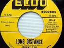 JOHNNY OTIS show LONG DISTANCE / BANANA PEELS soul funk 45 on ELDO recs  e5522
