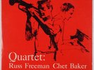 CHET BAKER: Quartet PACIFIC JAZZ 1232 DG Vinyl LP VG++ WAX Hear