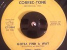 Detroit Northern Soul 45 THERESA LINDSEY Gotta Find A Way COREC-TONE VG