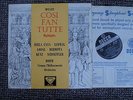SXL 2058 w/b gr. BOHM    MOZART  COSI  H/LIGHTS...NM