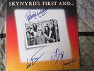 Lynyrd Skynyrd SIGNED First and Last lp. R Medlock, Jimmie, Donnie, L Junston