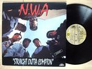 N.W.A Straight Outta Compton ?LISTEN? A1 B1 UK LP Ruthless BRLP 534 1988 EX/EX