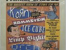 FAMILY VALUES Tour '98 US ORG SEALED LP Korn RAMMSTEIN Ice Cube LIMP BIZKIT