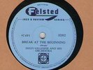 c 78 RPM Dizzy Gillespie Felsted 82002 in E/E- (unissued in US on 78)