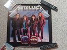 Metallica Master of Puppets US promo poster, Cliff Burton, band in snow NEW
