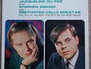 HMV HQS 1029 BEETHOVEN Cello Sonatas 3 & 5 JACQUELINE DU PRE & Stephen BISHOP