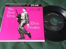 ELVIS PRESLEY Rare NO Dog RCA EPA-940 45 & Picture sleeve THE REAL ELVIS