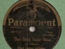 BLIND LEMON JEFFERSON THAT BLACK SNAKE MOAN PARAMOUNT 78
