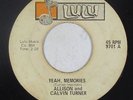 Sweet Soul/Funk 45 - Allison & Calvin Turner - Yeah, Memories - Lulu - mp3