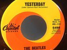 BEATLES 45 YESTERDAY ACT NATURALLY WEST COAST LOS ANGELES V1 SWIRL CAPITOL 5498