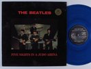 BEATLES Five Nights In A Judo Arena THE SWINGING PIG LP blue vinyl GERMANY VG+