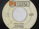 Northern/Deep Soul 45 - Allison & Calvin Turner - What Is This? - Lulu - mp3