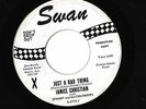 JANICE CHRISTIAN:JUST A BAD THING B/W:PROMISES 45 PROMO SWAN.