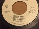Original Rare Northern Soul - Sam Hawkins Blue Cat Promo