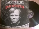 Barry McGuire  Eve Of Destruction  Autographed