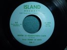 ROCK-A-BILLY 45RPM, SIDNEY JO LEWIS, BOPPIN' TO GRANDFATHERS CLOCK, ISLAND IR-6