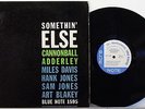 Cannonball Adderley Somethin' Else Blue Note 1595 DG RVG 47 West 63rd
