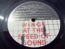 WINGS McCartney AT THE SPEED OF SOUND 1976 1st Press UK LP TIME CAPSULE  COPY