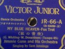 1930s Territory JAZZ  JIMMIE GUNN Or My Blue Heaven Japan Scroll Victor Jr