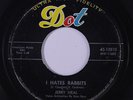 JERRY NEAL: I Hates Rabbits / Scratchin' 45 (w/ Eddie Cochran, wol, some lbl da