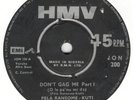 FELA RANSOME KUTI Don’t Gag Me essential AFRO BEAT nigeria og 45 VG+ LISTEN