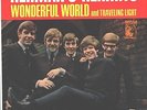 HERMAN'S HERMITS--PICTURE SLEEVE + 45--(WONDERFUL WORLD)--PS--PIC--SLV